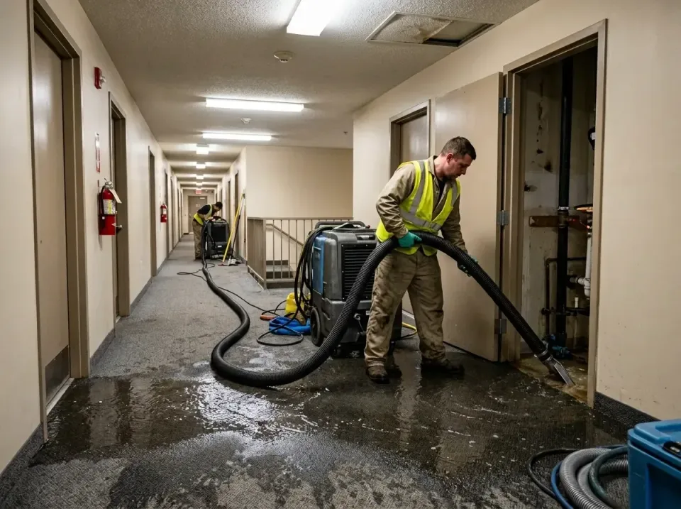multi-unit-apartment-hallway-f-005 — frequently asked questions, Emergency Burst Pipe Water Extraction & Removal in Chappaqu…